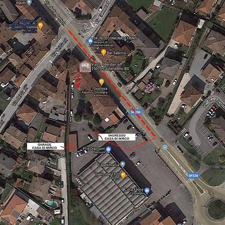 Casa Di Mirco - Ampio E Moderno Bilocale Apartman Castenedolo Kültér fotó
